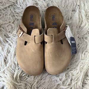 Birkenstock clogs - Boston Soft Footbed oiled leather
